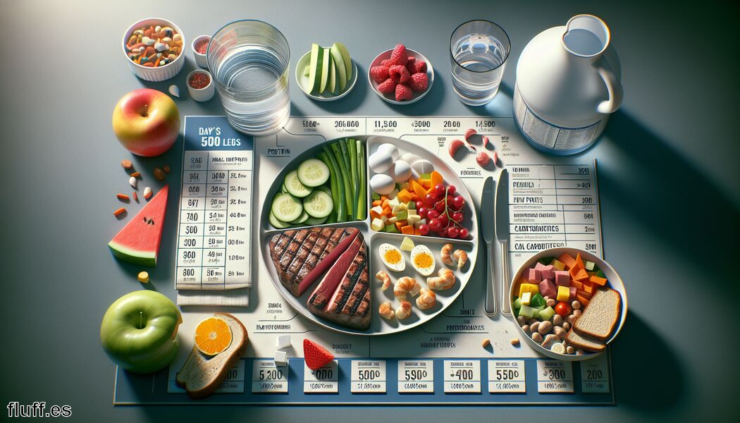 500 calorías al día » Planificación de comidas efectivas